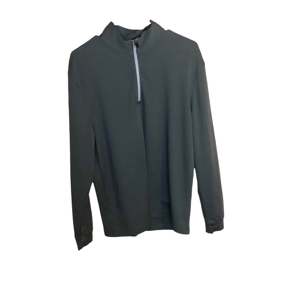 PGA Tour Long Sleeve Gray Golf Shirt Medium